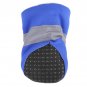 4x Reflective No Slip Dog Shoes Boots Waterproof Dog Socks Soft Fleece Padded