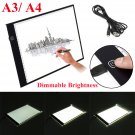 A3/A4 LED Tracing Light Box Drawing Tattoo Board Pad Table Stencil Artist 14/19"