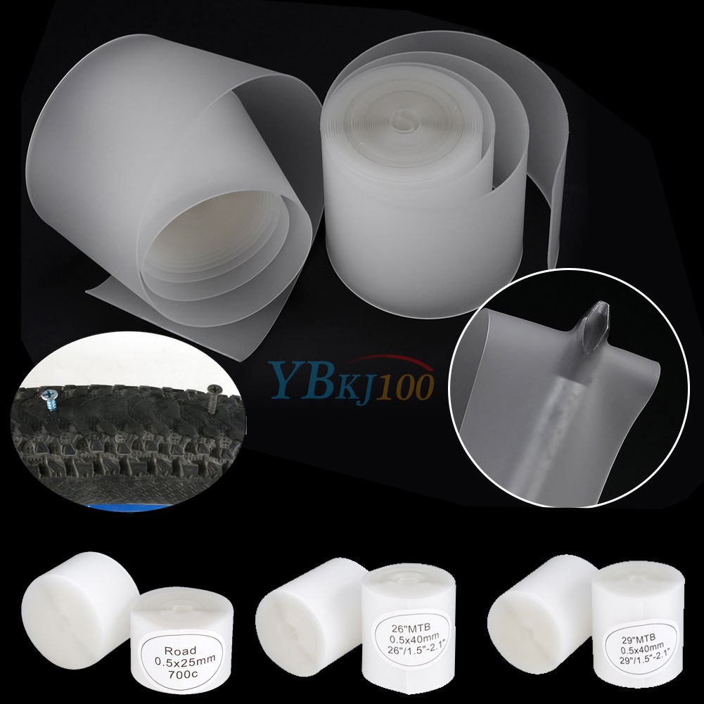 2pcs Bicycle Tire Liner Puncture proof Tap Anti-flat 0.5mm Thick Tube Protector