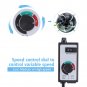 120V 600/1500W Duct Fan Variable Speed Dial Controller for Inline Exhaust Fan