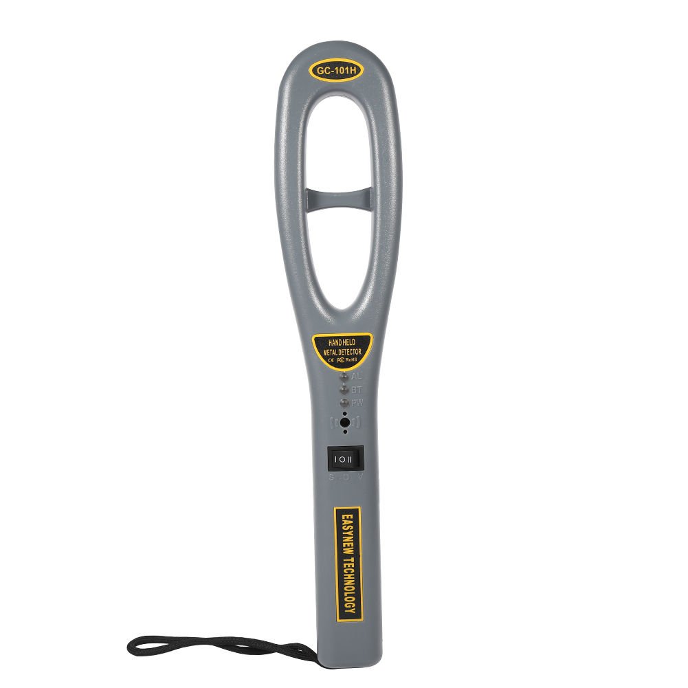 Handheld Metal Detector Pinpoint Probe Waterproof Sensitivity Plastic Scanner