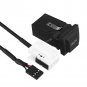 AUX USB Switch Cable For RCD510 RCD310 VW Golf/GTI/R MK5 MK6 Jetta OEM 5KD035724
