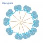 10pcs Elephant Cupcake Cake Topper Picks Baby Shower Party Birtyday Paper Cards