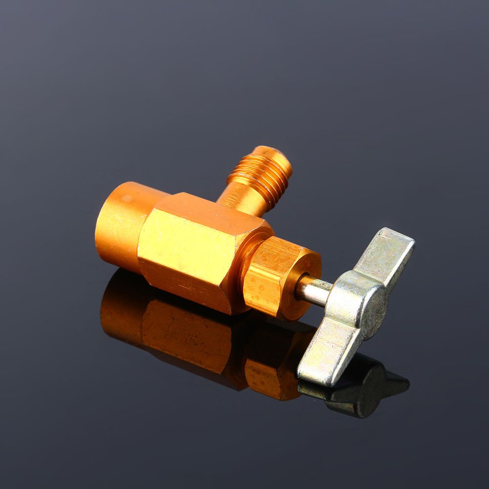 Can Dispensing For R134A R-134 AC Refrigerant Aluminum Tap 1/2inch Acme - View #11