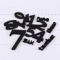 Modern DIY Large Wall Clock 3D Mirror Surface Sticker Home Decor Art Design Hot