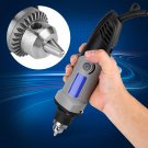 Mini 220V 400W Electric Die Grinder Power Drill 6 Variable Speed Rotary Tool