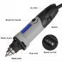 Mini 220V 400W Electric Die Grinder Power Drill 6 Variable Speed Rotary Tool