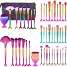 NEW Fish Brush Set Eyeshadow Brushes Cosmetic Foundation Makeup Brushes Tool