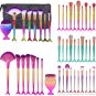 NEW Fish Brush Set Eyeshadow Brushes Cosmetic Foundation Makeup Brushes Tool