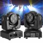 90W Double Sides RGBW Spot 8LED Moving Head Stage Light DMX512 DJ Party Lighting