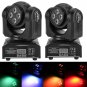 90W Double Sides RGBW Spot 8LED Moving Head Stage Light DMX512 DJ Party Lighting