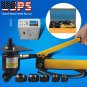 Hydraulic Knockout Punch Driver Kit 15 Ton 10 Dies 11 14 Gauge Conduit Hole Tool