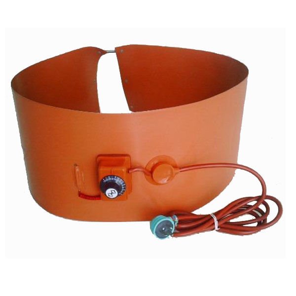 200L / 55 Gallon 240V 1000W Silicon Band Drum Heater Oil Heating Metal Barrel EM