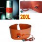200L / 55 Gallon 240V 1000W Silicon Band Drum Heater Oil Heating Metal Barrel EM