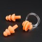Silicone Swimming Ear plugs Water Sporting Protector Tool & Nose Clip & Case Set