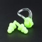 Silicone Swimming Ear plugs Water Sporting Protector Tool & Nose Clip & Case Set