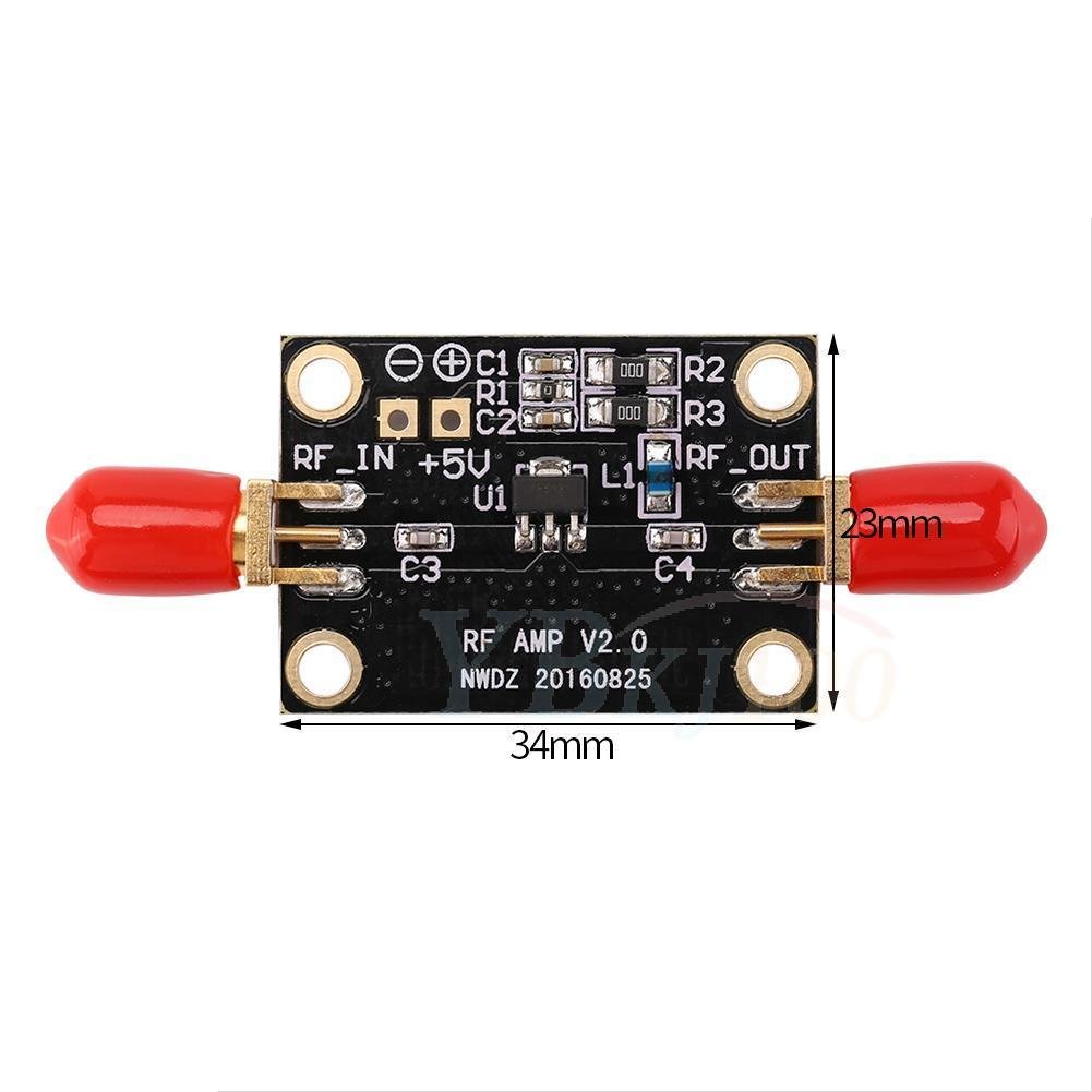 Ultra-Low Noise LNA 0.05-4G NF=0.6dB RF amplifier FM HF VHF / UHF Ham Radio coi