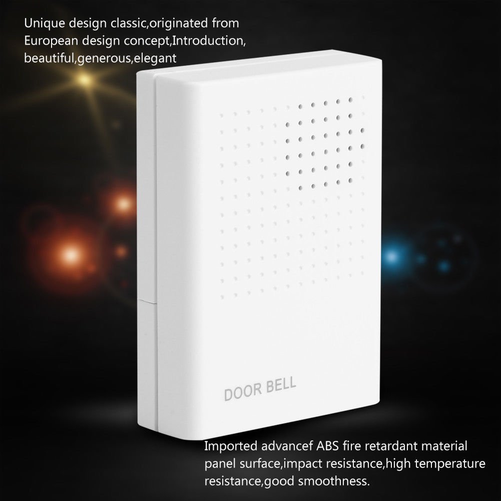 12V 90db Welcome Guest Wired Doorbell Door Bell Alarm Misic Access Control