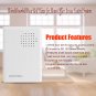 12V 90db Welcome Guest Wired Doorbell Door Bell Alarm Misic Access Control