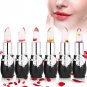 Women Gloss Moisturizing Clear Lipstick Sexy Jelly Flower Color Changing Lips