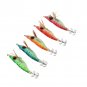 Big Eyes Jigs Shrimp Prawn Fishing Lures Luminous Hooks Squid Glow In the Dark
