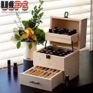 3 Tier Storage 59 Wooden Box Organizer Essential Oil Aromatherapy Container Case