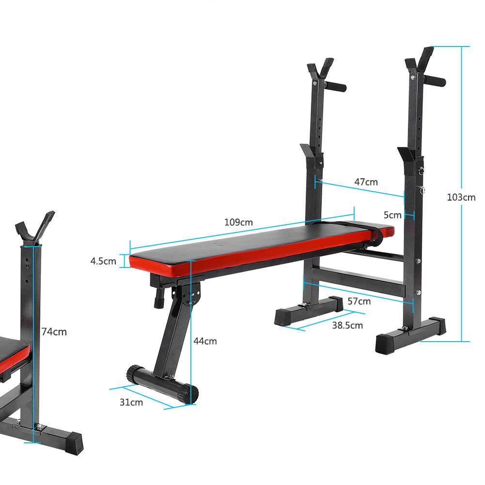 Multifunction Weight Training Bench Folding Adjustable Weight Lifting