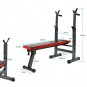 Multi-function Weight Training Bench Folding Adjustable Weight Lifting Bench