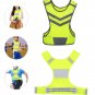 Night Work Running Jogging Bike Cycling Safety High Visibility Reflective Vest