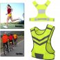 Night Work Running Jogging Bike Cycling Safety High Visibility Reflective Vest