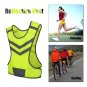Night Work Running Jogging Bike Cycling Safety High Visibility Reflective Vest