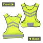 Night Work Running Jogging Bike Cycling Safety High Visibility Reflective Vest