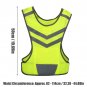 Night Work Running Jogging Bike Cycling Safety High Visibility Reflective Vest