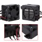 100W 12V DC PTC Fan Heater Constant Temperature Incubator Hot Space Thermostat