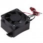 100W 12V DC PTC Fan Heater Constant Temperature Incubator Hot Space Thermostat