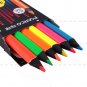 Hot 6Pcs/Set Marco Fluorescent Colour Marking Pencils W/ Free Pencil Sharpener
