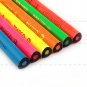 Hot 6Pcs/Set Marco Fluorescent Colour Marking Pencils W/ Free Pencil Sharpener