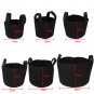 1/5/10Pcs Pots Round Aeration Pot Container Grow Bag Plant Vegetable Pouch Black