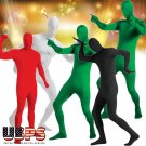 Unisex Full Body Lycra Spandex Skin Suit Bodysuit XAMS Party Zentai Costumes US