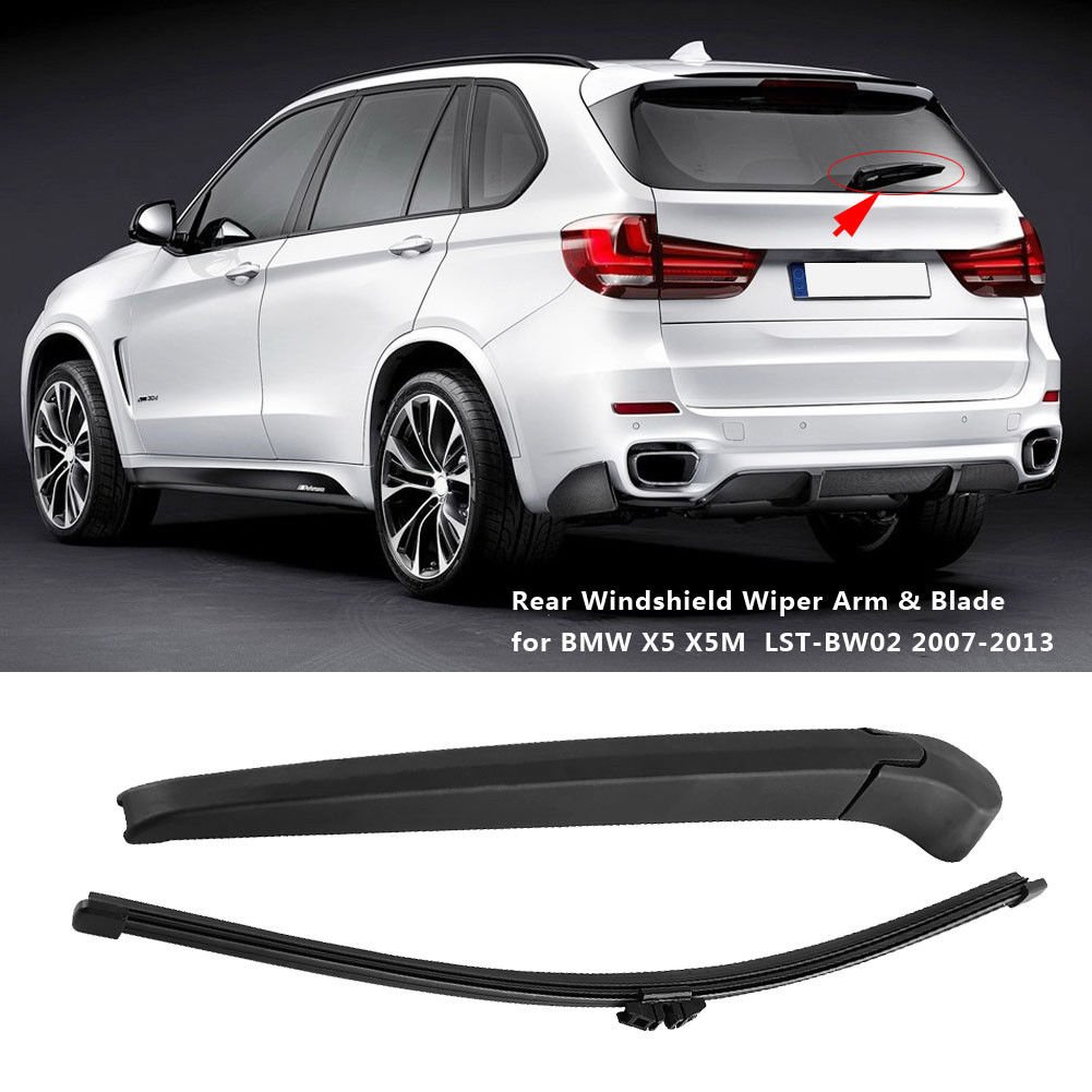 Car Back Rear Windscreen Windshield Wiper Arm & Blade for BMW X5 X5M LST-BW02