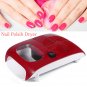 110W Nail Finger Dryer Polish Drying Hot/Cold Air Polish Blower Machine Tool