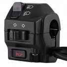 1 Pair Universal 22mm Motorcycle Handlebar Turn Signal Horn Switch Gear Control