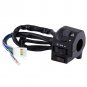 1 Pair Universal 22mm Motorcycle Handlebar Turn Signal Horn Switch Gear Control