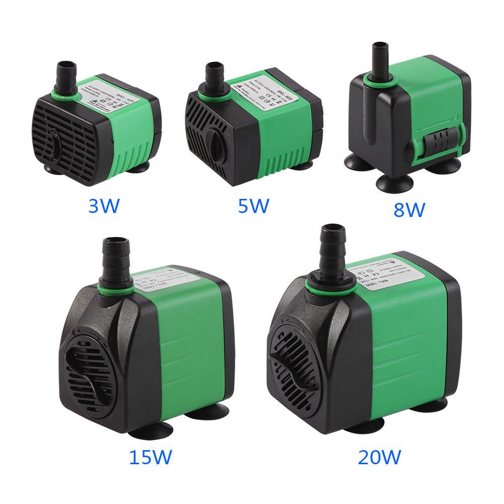 Submersible Pump Aquarium Pond Powerhead Fountain Water Hydroponic 220V-240V