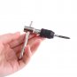 5pcs/Set T-Handle Tap Wrench + Hand Screw Thread Taps Reamer M3/M4/M5/M6 coi