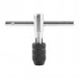 5pcs/Set T-Handle Tap Wrench + Hand Screw Thread Taps Reamer M3/M4/M5/M6 coi