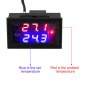 Microcomputer Thermostat switch Temperature Controller DC12/24V Digital LED Hot
