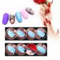 12Color Salon Multichrome 3D Relief Paint Drawing Pigment Nail Art UV Gel Polish