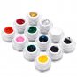 12Color Salon Multichrome 3D Relief Paint Drawing Pigment Nail Art UV Gel Polish