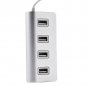 4-Port USB 2.0 Multi HUB Splitter Expansion Adapter High Speed For PC Laptop Mac